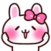 Winter Bunny 🐰 emoji ☺️