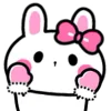 Winter Bunny 🐰 emoji 💃