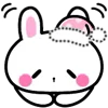 Winter Bunny 🐰 emoji 🙇‍♀️