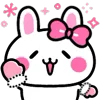 Winter Bunny 🐰 emoji 🌙
