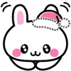 Winter Bunny 🐰 emoji 💓