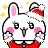 Эмодзи Winter Bunny 🐰 🧑‍🎄