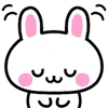 Winter Bunny 🐰 emoji 😌
