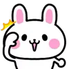 Winter Bunny 🐰 emoji 🫡