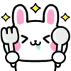 Емодзі Winter Bunny 🐰 😳
