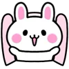 Winter Bunny 🐰 emoji 😭