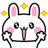 Winter Bunny 🐰 emoji 👏