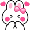 Winter Bunny 🐰 emoji 🥰