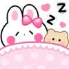 Winter Bunny 🐰 emoji 😴