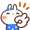Winter Bunny 🐰 emoji 👌