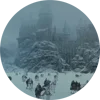 Емодзі телеграм Зима в Хогвартсе