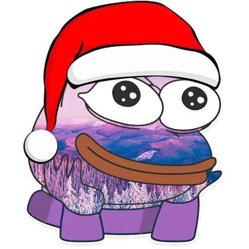 Winter Pepe emoji 🙃