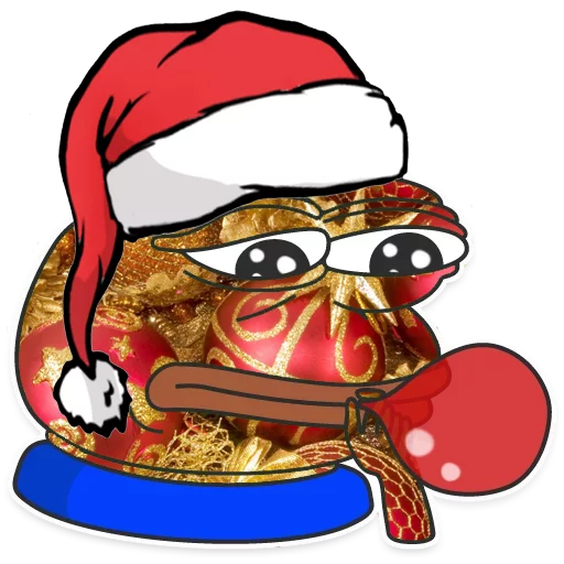 Winter Pepe emoji ☹️