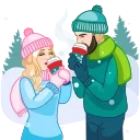 Зима | Winter emoji 📺