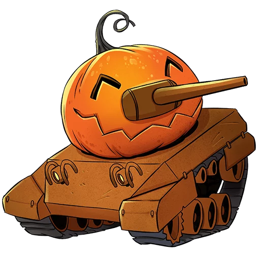 World of Tanks Halloween sticker 😊