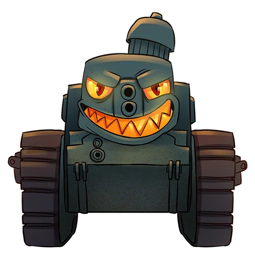 Telegram stiker «World of Tanks Halloween» 😁