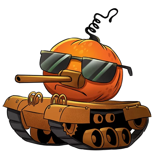 Стикер World of Tanks Halloween 😎
