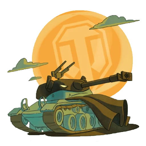 Стикер World of Tanks Halloween 🎃