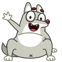 Alpha Wolf emoji 👋