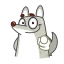 Alpha Wolf emoji 😉