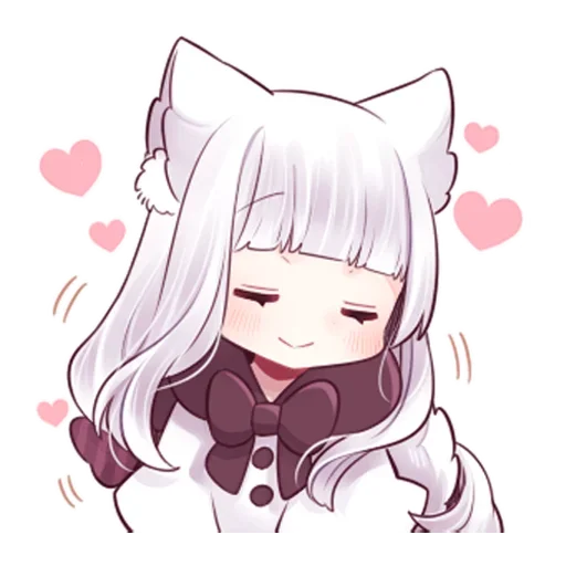 Wolf girl emoji 😍