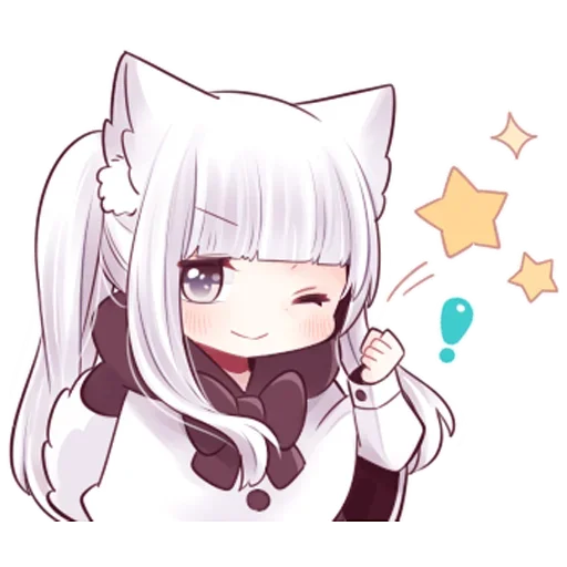 Wolf girl emoji 😉