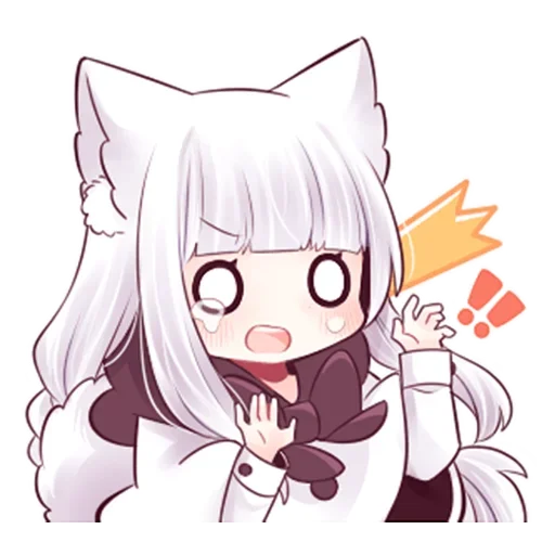 Wolf girl emoji 🙄