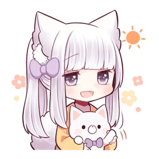 Wolf girl emoji 🤩