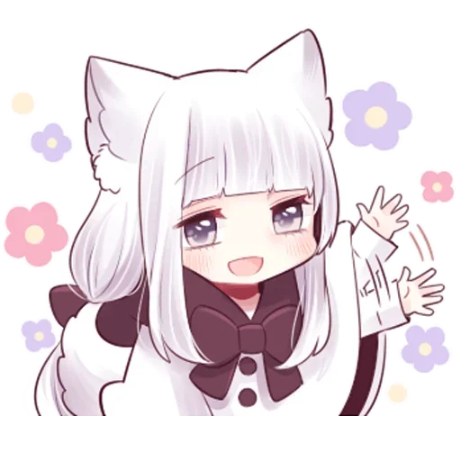 Wolf girl emoji 🤩