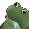 Эмодзи Worry Frog Emoji 🤪