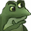 Емодзі Worry Frog Emoji 🤔