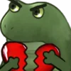 Эмодзи Worry Frog Emoji 💔