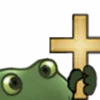 Емодзі Worry Frog Emoji ✝️