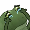 Емодзі Worry Frog Emoji 😭