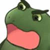 Емодзі Worry Frog Emoji 😡
