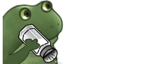 Worry Frog sticker 🐐