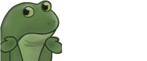 Стикер Worry Frog 🐐