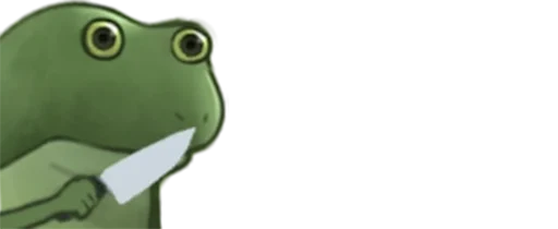 Стикер Worry Frog 🐐
