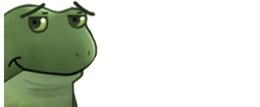 Стикер Telegram «Worry Frog» 🐐