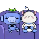 Стікер Wumpus & Co: Daily Routine 🎮