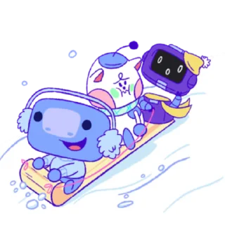 Wumpus & Co: Winter Fun sticker 🛷