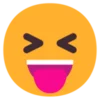 Windows 11 Smileys emoji 😝