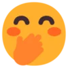 Windows 11 Smileys emoji 🤭