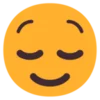 Windows 11 Smileys emoji 😌