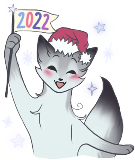 Winter Fox v.7 sticker 🎉