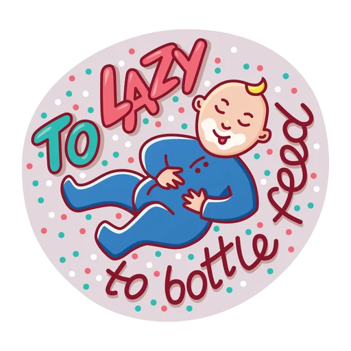 Telegram stikerlari Baby Care