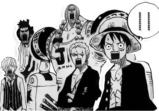 Стикер One Piece 👀