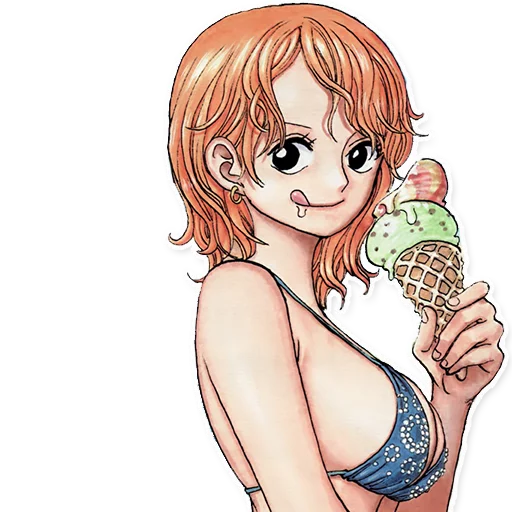 Стикер Telegram «One Piece» 👧