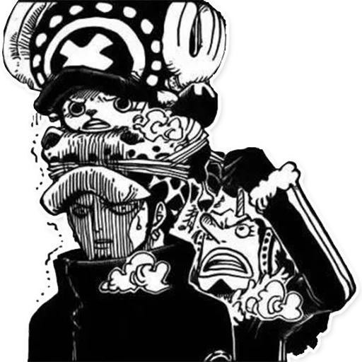 Telegram Sticker «One Piece» 😶