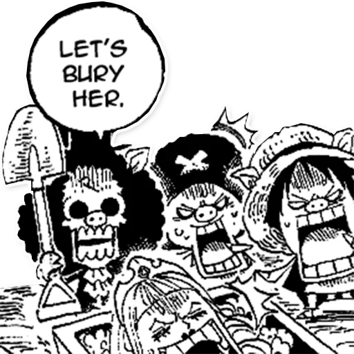 Telegram stiker «One Piece» 🐷